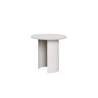 Lunar Glass Side Table