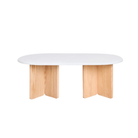 Mingle Oblong Coffee Table - Recycled Glass